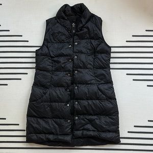 Lululemon long down puffer vest- size 6